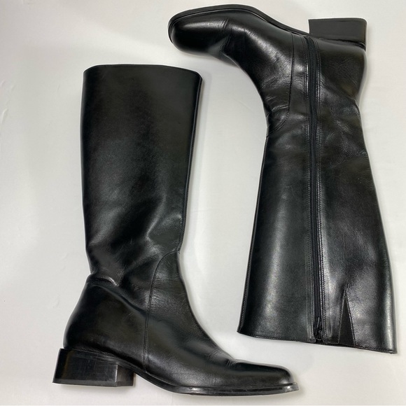 White Mountain Shoes - Women’s White Mountain Black Upper Leather Boots